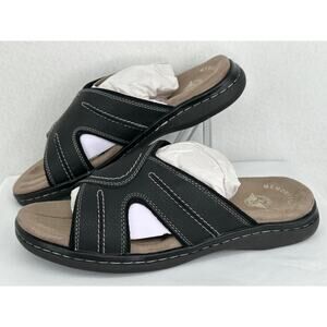 Dockers Sunland Black Sandals Slides Summer Beach Casual 10M